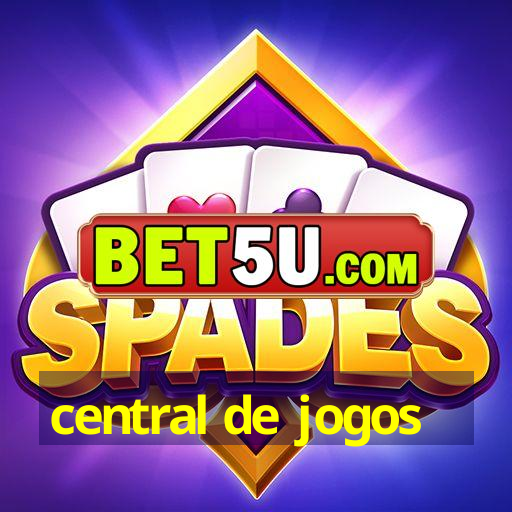 central de jogos